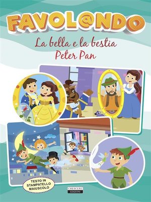cover image of La bella e la bestia--Peter Pan